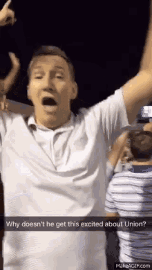 Excited Union GIF - Excited Union Celebrate GIFs