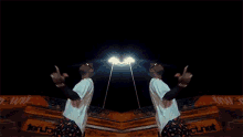 Pointing Up Burna Boy GIF - Pointing Up Burna Boy Realest Song GIFs