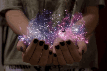 magic hands sparkle glitter