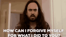 aunty donna walking in on someone doin a poo forgive sorry apologize