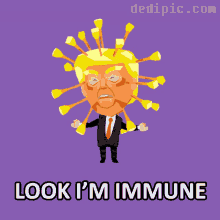 Immunity Trump Immune GIF - Immunity Trump Immune Im Immune GIFs