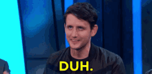 Obvi GIF - Zach Woods Duh Obviously GIFs