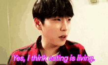 Well Stated GIF - Korean Eating Living GIFs