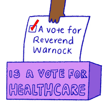 reverend warnock warnock georgia ga ballot