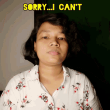 Jagyasini Singh Findnewjag GIF - Jagyasini Singh Findnewjag Sorry I Cant GIFs