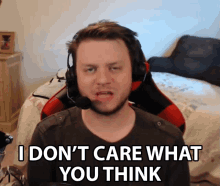 I Dont Care What You Think Ryan Bailey GIF - I Dont Care What You Think Ryan Bailey Aggro GIFs