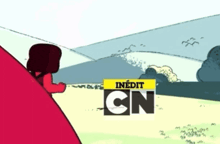 a cartoon with a cn logo on the bottom