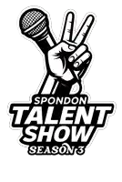a logo for sponson talent show season 3