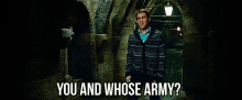 Neville Longbottom You GIF - Neville Longbottom You Whose Army GIFs