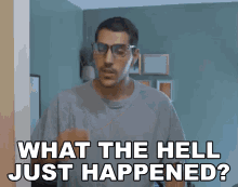 What The Hell Just Happened Rudy Ayoub GIF - What The Hell Just Happened Rudy Ayoub What The Hell Happened GIFs