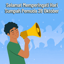 Selamat Memperingati Hari Sumpah Pemuda 28 Oktober Satu Nusa GIF - Selamat Memperingati Hari Sumpah Pemuda 28 Oktober Sumpah Pemuda Satu Nusa GIFs