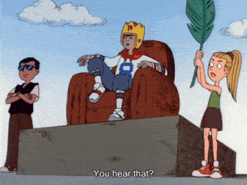 King Bob mocks the fourth graders