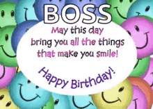 Happy Birthday Boss GIFs | Tenor