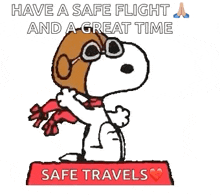 Snoopy Pilot GIF