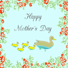 Mothers Day Ducklings GIF - Mothers Day Ducklings Happy Mothers Day GIFs