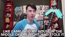 Came Into The House In The Middle Of The Night GIF - Came Into The House In The Middle Of The Night Stole It GIFs