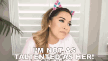 Jealous Not Talented GIF - Jealous Not Talented Im Not Like Her GIFs