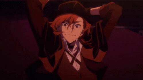 Chuuya Chuuya Nakahara GIF - Chuuya Chuuya Nakahara Bungo Stray Dogs -  Discover & Share GIFs