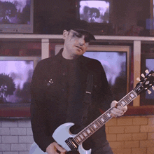 Playing The Guitar Hawthorne Heights GIF - Playing The Guitar Hawthorne Heights Dandelions Song GIFs