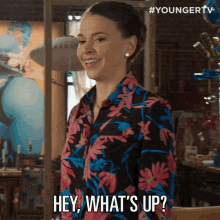 Hey Whats Up Liza Miller GIF - Hey Whats Up Liza Miller Younger GIFs