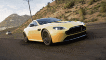 Forza Horizon 5 Aston Martin V12 Vantage S GIF - Forza Horizon 5 Aston Martin V12 Vantage S Driving GIFs
