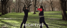 High Five Slow Motion GIF - High Five Slow Motion GIFs