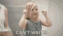 Cute Baby Cant Wait GIF - Cute Baby Cant Wait Super Excited GIFs