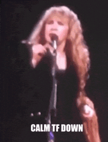 Stevie Nicks Calm Down GIF