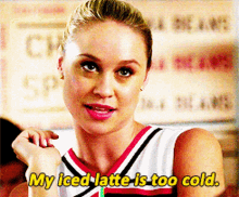 glee kitty wilde becca tobin too cold my iced latte is too cold