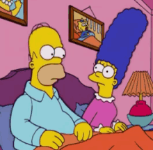 Homer And Marge Leiste El Libro GIF