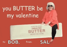 Valentinecard Pauladeen GIF - Valentinecard Pauladeen Butter GIFs