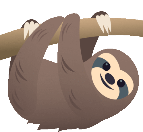 Sloth Nature Sticker - Sloth Nature Joypixels Stickers