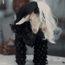 Sniffing Goats GIF