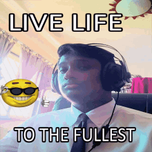 Dinesh Live Life To The Fullest GIF