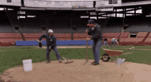 Theyre Shitty Ground Keepers GIF - Theyre Shitty Ground Keepers Cleaning GIFs