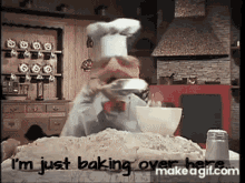 Baking Baker GIF - Baking Baker Muppet GIFs