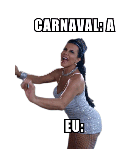 Carnaval A Eu Sticker - Carnaval A Eu Gretchen Stickers