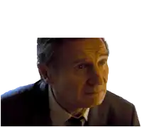a man in a suit and tie has the word love above him