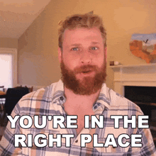 You'Re In The Right Place Grady Smith GIF - You'Re In The Right Place Grady Smith This Is The Right Place To Be GIFs