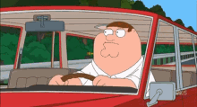 Peter Griffin Peter Griffin Clif GIF - Peter Griffin Peter Griffin Clif Peter Griffin Driving Off Clif GIFs