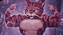 Puss In Boots Gigachad GIF - Puss In Boots Gigachad Glow Up GIFs
