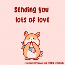 Sending-lots-of-love Love-you GIF