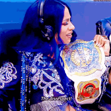 Sasha Banks Womens Tag Team Champions GIF - Sasha Banks Womens Tag Team Champions The Disrespect GIFs
