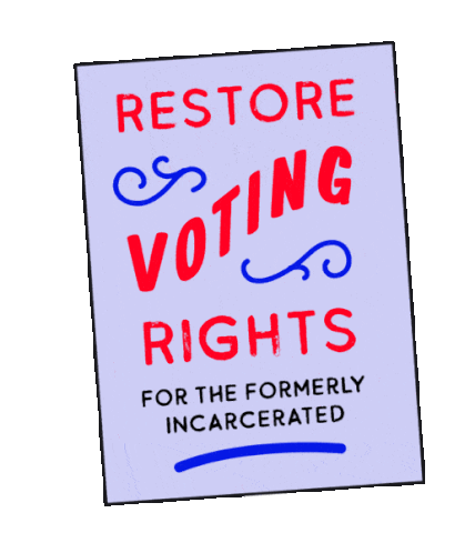 State Voices Disenfranchisement Sticker - State Voices Disenfranchisement Voter Suppression Stickers