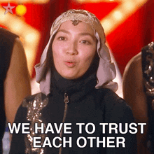 We Have To Trust Each Other Serbat Troupe GIF