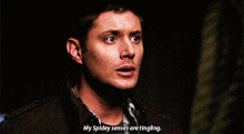 My Spidey Senses Are Tingling Dean GIF - My Spidey Senses Are Tingling Dean Winchester GIFs