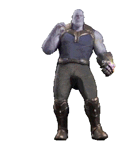 Thanos Endgame Sticker - Thanos Endgame Dance Moves Stickers