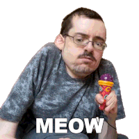 Meow Ricky Berwick Sticker - Meow Ricky Berwick Therickyberwick Stickers