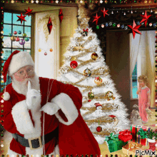 Hush Santa Claus GIF