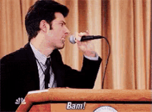 Micdrop Parks And Rec GIF - Micdrop Mic Parks And Rec GIFs